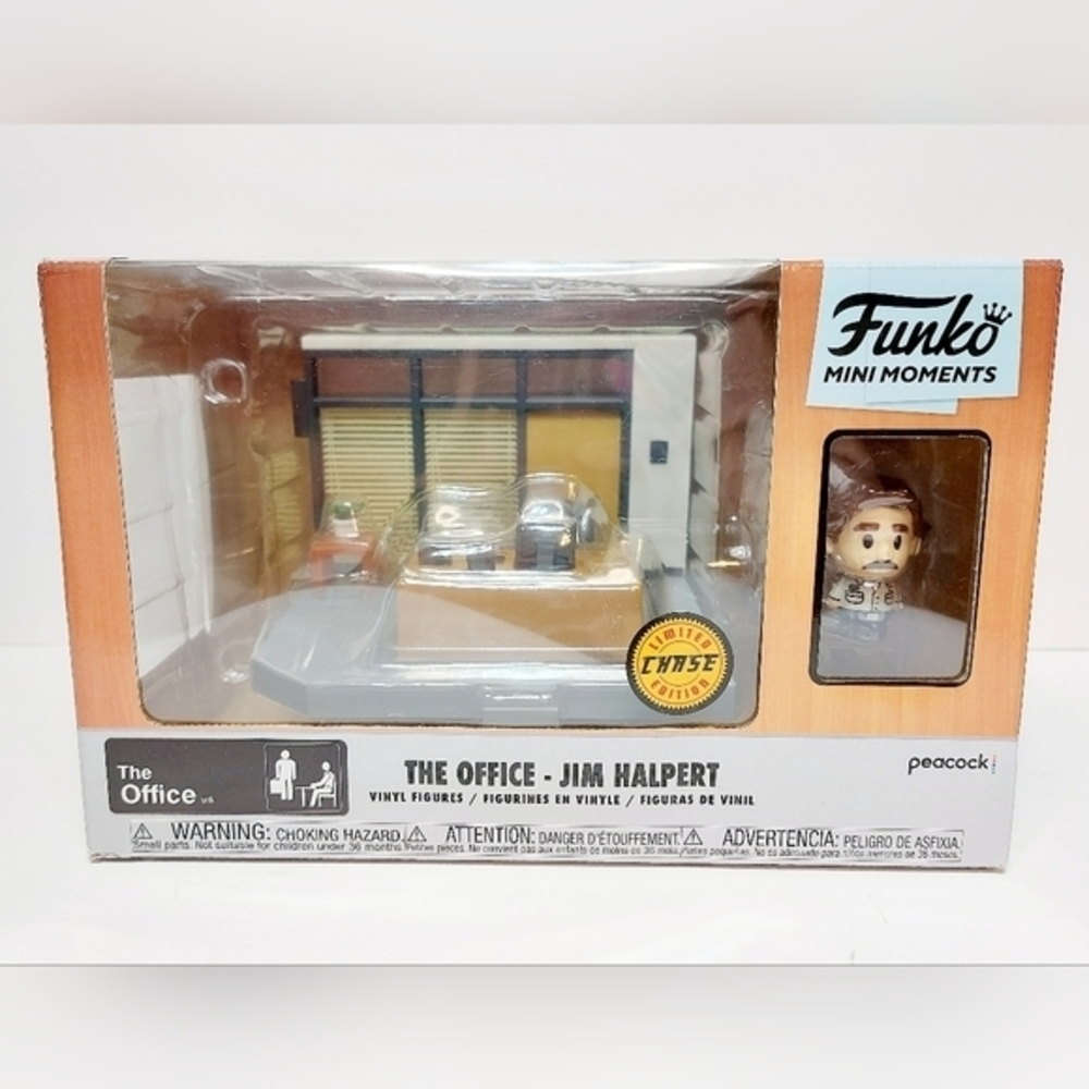 Chase‎ Limited Edition The Office Jim Halpert  Mini Moments Funko Scene